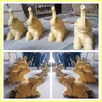 Real Sandstone Spray Sculpture for Sculpture Eurostyle Fountain Outdoor Waterscape Sculpture GRP Water Jet Manufacturer Direct