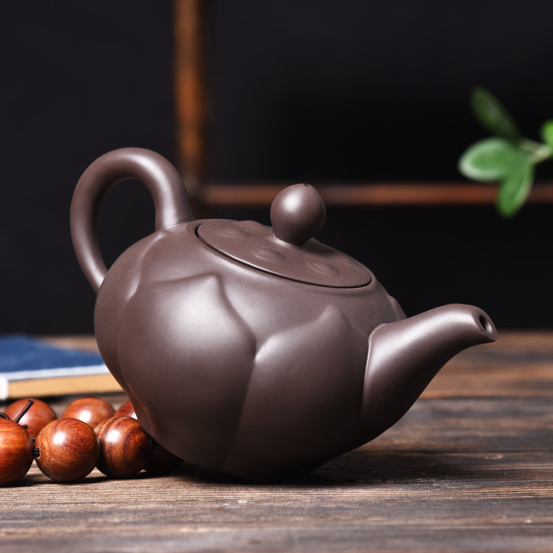 HaoFeng yixing purple sand kung fu tea set suit household teapot teacup tea tea wash GaiWanCha accessories