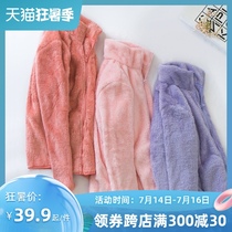 simboo Seavo autumn and winter velvet outdoor fleece jacket female cardigan warm thickened velvet coral velvet fashion jacket male