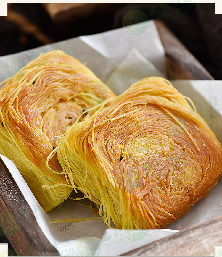 食家巷甘肃小吃盘丝饼点心手工烧饼一窝丝美味糕点零食早餐6个装