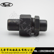 970 welding type straight tube connector hydraulic joint high-pressure carbon steel welding living joint steel tube tubing joint