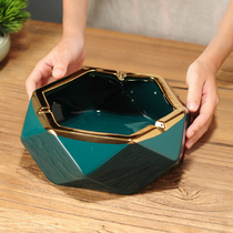 Ashtray Nordic style ins living room creative new Chinese Net red smoke cylinder light luxury office home desktop small swing