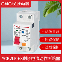 CNC Great Wall Appliances Group YCB2LE-63 Residual Current Action Breaker Air Switch Earth Leakage Protection