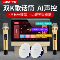 Xianko X8 intelligent voice-activated ceiling audio 3D surround ceiling embedded home background music host set