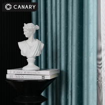 Nordic style 2021 New minimalist modern light extravaganza Sophisticated Splicing Living-room Bedroom Shading Curtains Finished