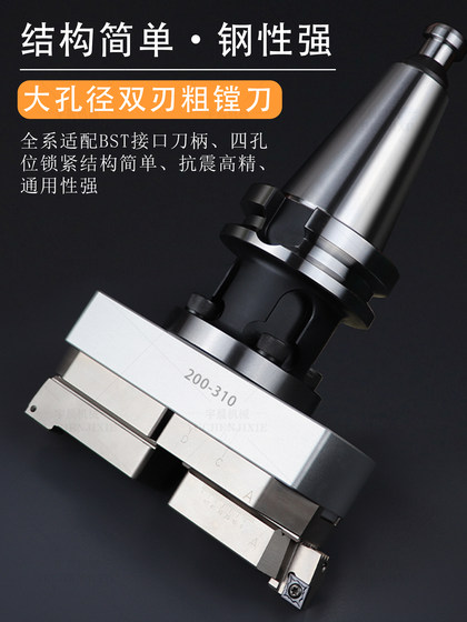 가공 센터 조절 가능한 대형 보어 이중 구역 거친 보링 도구 200-310 Bridge Boring Head BST 도구 홀더 BT4050 가공 센터 조절 가능한 대형 보어 이중 구역 거친 보링 도구 200-310 Bridge Boring Head BST 도구 홀더 BT4050