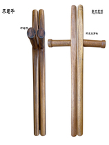 Mudian Thousand Martial Arts Crutches Traditional Martial Arts Equipment Double Crutches Redwood T-Crutches Y-Crutches One Log