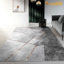 LXRXDD Nordic light extravagant living-room rug minimalist modern bedside bedroom ins wind home imitation lamb suede cushion