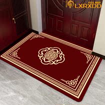 Entrance Door Ground Mat in door footbed Anti-slip red door cushion Large doorway Xuanguan Chinese anti-slip water suction Home Carpet
