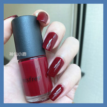 innisfree please Poetic wind chanting nail polish 54 Number of wine Red 56 carts color explicit white free of tears