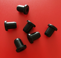 High quality rubber protective coil Rubber ring outlet ring Power protection line sleeve outlet ring through hole silicone plug 6MM