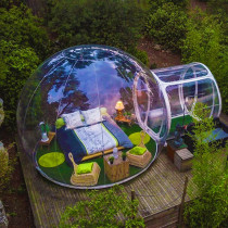 Net celebrity hotel inflatable bubble house transparent air model tent Outdoor villa famous accommodation Scenic spot starry sky sun room customization