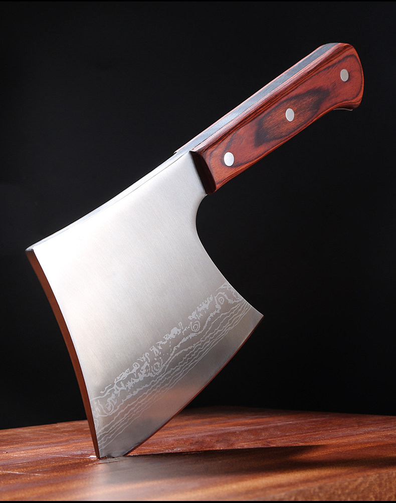 砍骨刀专用剁骨头刀商用屠夫专业加厚大斩骨刀家用砍骨头专用刀具