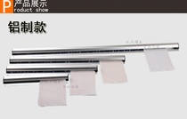 Hotel plug-in single clip single kitchen aluminum alloy restaurant with wall-mounted menu data clip Single pylons artifact