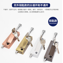 Gedillo wooden door ground lock spring latch door latch door latch ground latch automatic rotating door lock