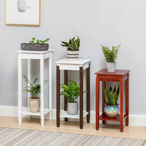 Flower rack shelf Flower pot rack Living room Floor-to-ceiling hanging orchid rack Antique flower table Chinese style flower rack Indoor