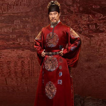 Yan Komen Ming Dynasty Emperors dragon robe Zhu Yuanzhangs ancient clothing and film and film rework embroidery Zhu Di Daming with the same kind of Han clothes