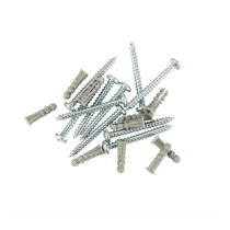 Screws and wall plugs 1 pack of 10 ClosetMaid spare parts