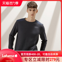 LAFUMA mens outdoor travel waffle stitching round neck long-sleeved T-shirt LMTS8CL75