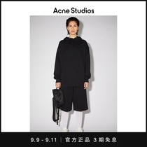 Acne Studios Neutral Face Black oversize Hoodie Smiley Sweater CI0009-900