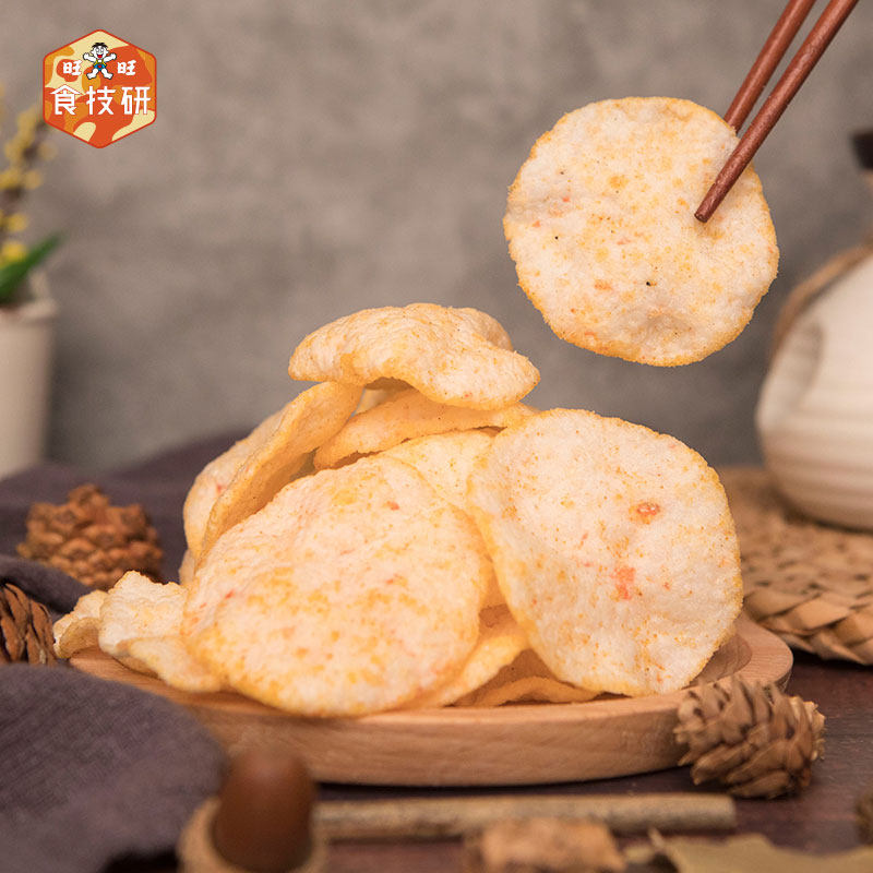 旺旺食技研 粒粒鲜虾片 50g*6袋 天猫优惠券折后¥14.9包邮(¥39.9-25) 旺旺食技研 粒粒鲜虾片 50g*6袋 天猫优惠券折后¥14.9包邮(¥39.9-25)