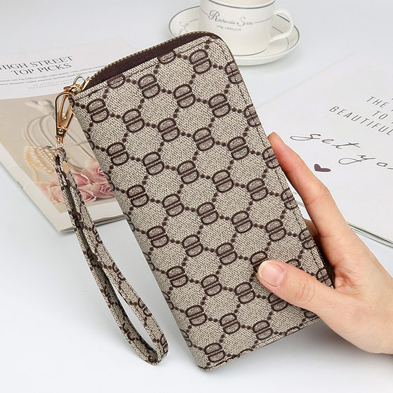 Wallet Women's 2025 New Women's Long Women's Wallet Clutch Korean Version Change Document Card Bag Mobile Bag
Wallet Women's 2025 New Women's Long Women's Wallet Clutch Korean Version Change Document Card Bag Mobile Bag