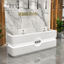 Cashier Shop Commercial bar Clothing Barbershop Beauty salon Company reception Simple modern counter