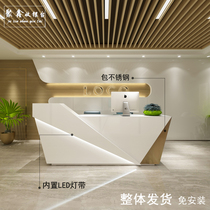 Cashier Shop Commercial bar Clothing Barbershop Beauty salon Company reception Simple modern counter