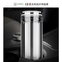 Brand-name shopping mall home Tesco Shangwu double-layer insulation glass mens water cup large-capacity protection