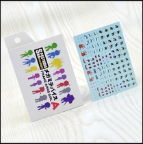 SH STUDIO 1 12 machine goddess device fun expression eye water sticker A