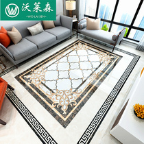 New Microspar parquet Floor Tiles Living Room 800X800 Infinite Spell Puzzle Geocelic Carpet Tile