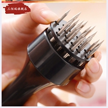 Roast pine meat needle fine punch multi-plug beating fork Steak thorn tender roast suckling pig tool hammer kitchen device poke buckle meat fast