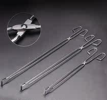 Sanitation Pick Up Litter Clip Iron Pliers Stainless Steel Trash Pliers Domestic Fire Pliers Cleanliness Hygiene Clip ten Things