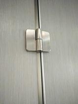 Jin stainless steel thickened bathroom partition unmanned public toilet partition door lock foot support a little bit