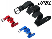 (JPBL) US imports Nike Nike adjustable with a professional baseball softball sports belt-multicolor leather strap