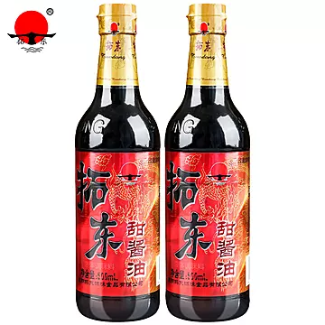 【拓东】甜酱油500ml*2瓶[3元优惠券]-寻折猪