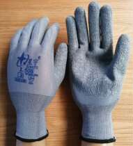 Xingyu L508 latex wrinkle gloves non-slip nylon gray yarn gray glue full 120 pairs discount 720 pairs per pack