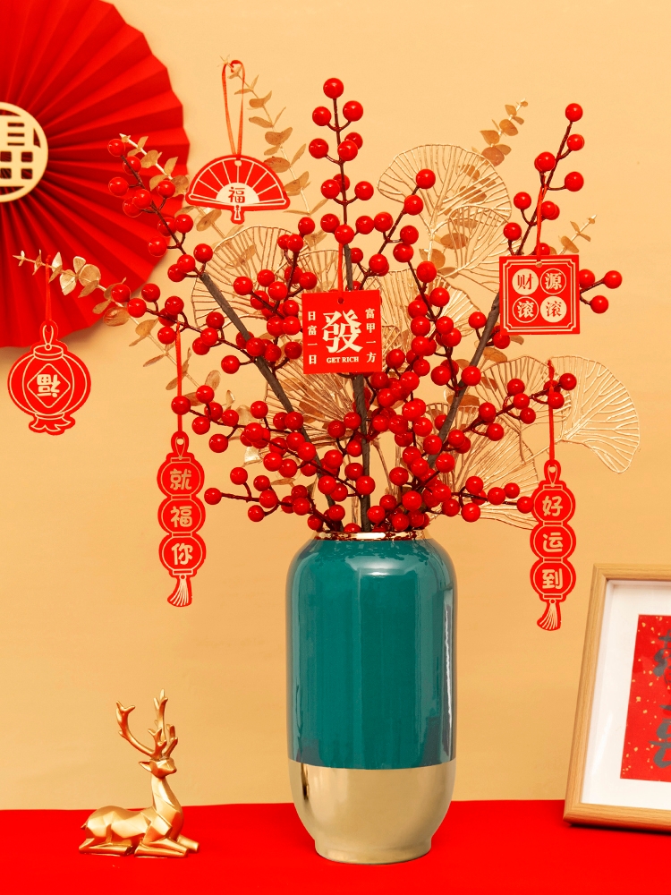 冬青红果这样搭配尤加利才好看✨