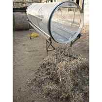 Electric grass screening machine corn wheat straw roller thickened grass screen small grass feed multi-purpose screening chaff cattle and sheep