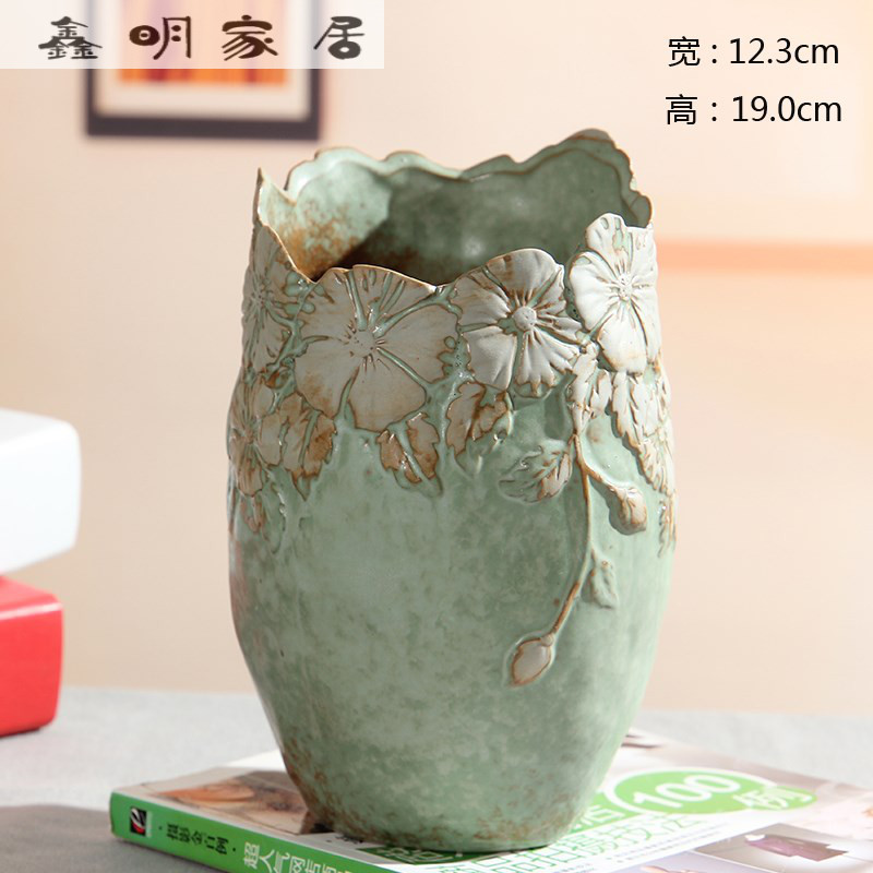 More meat high basin with large flower pot meat plant POTS ceramic flower POTS of large diameter