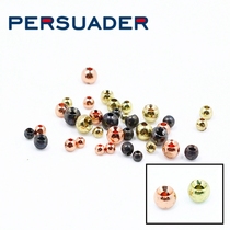 Fly Fishing Fly Hook Binding Material Drilling Tungsten Beads Tungsten Weighted Tungsten Head Beads Tungsten Bean Fly head Beads
