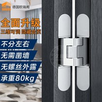 Germany Oerlikon Invisible Door Hidden Hidden Hidden 3d Adjustable Door Hidden Cross Hinge 180 Degree