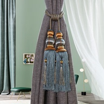 Curtain strap light luxury high-end modern pendant curtain buckle strap European creative curtain tie rope curtain tie