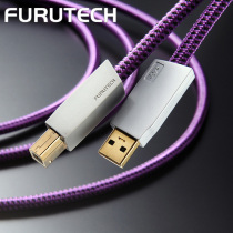 Original Fitting Ancient River FURTECH GT2 Pro Flagship Single Crystal Copper Silver Plated Fever Sound USB Line Digital Line