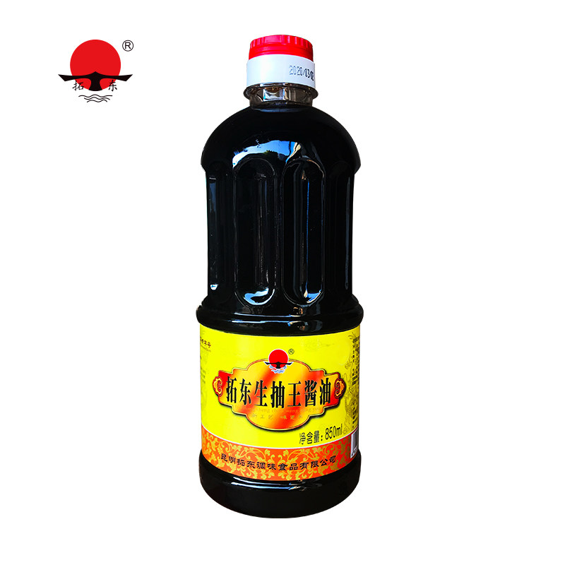 拓东生抽清真酱油850ml