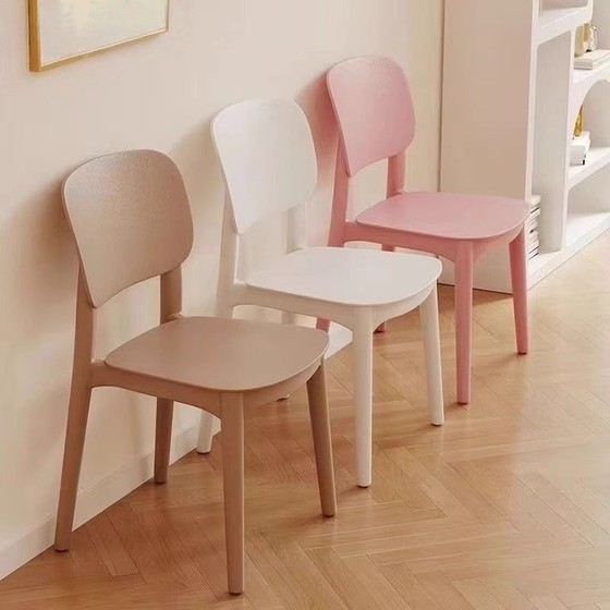 Household Nordic dining chair modern simple backrest stool thickened plastic dining table and chair sitting for a long time comfortable backrest small chair
Household Nordic dining chair modern simple backrest stool thickened plastic dining table and chair sitting for a long time comfortable backrest small chair