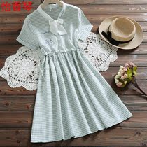 Thin paragraph 17 loose dress Children summer Lianlian dress Korean version 14 year old student 12 Grand Scouts 13 15 15 adolescent girls 16