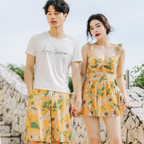 Sexy small breasts gather honeymoon couple swimsuit 2021 new summer womens dress bikini beach holiday set