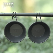 Tirak Outdoor Camping Self Driving Picnic Classic Hanging Bowls Cutlery Day Style Snow Pull Mountaineering Cup Stainless Steel Snow Peak