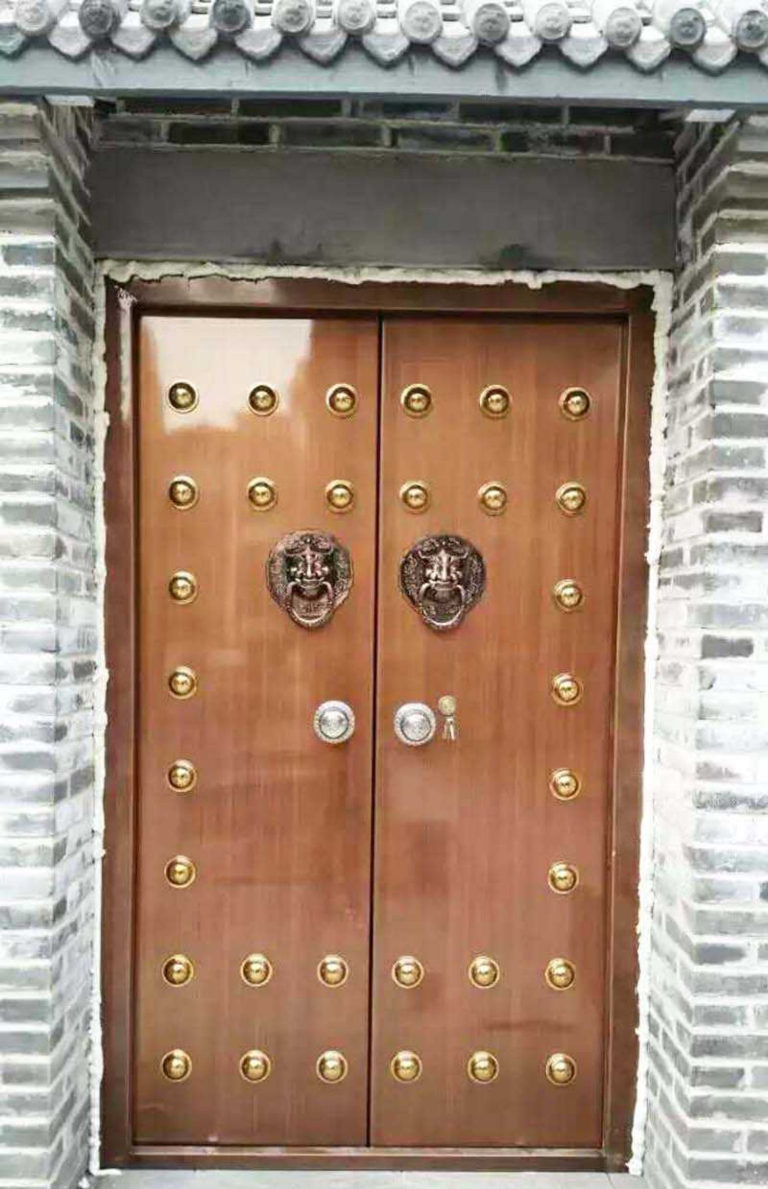 农村大门门钉铁门泡钉实木木门铜钉复古仿古装饰圆钉不锈钢钛金钉